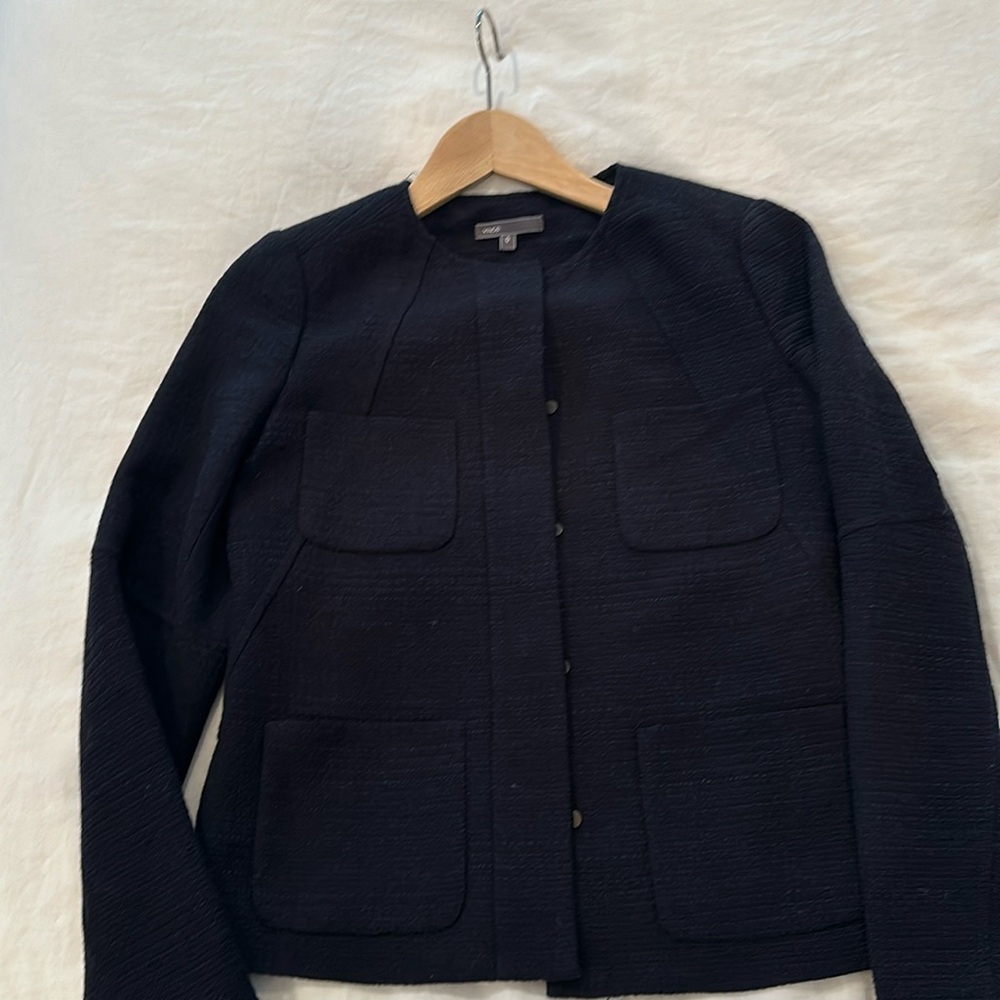 Vince navy blazer size 0.